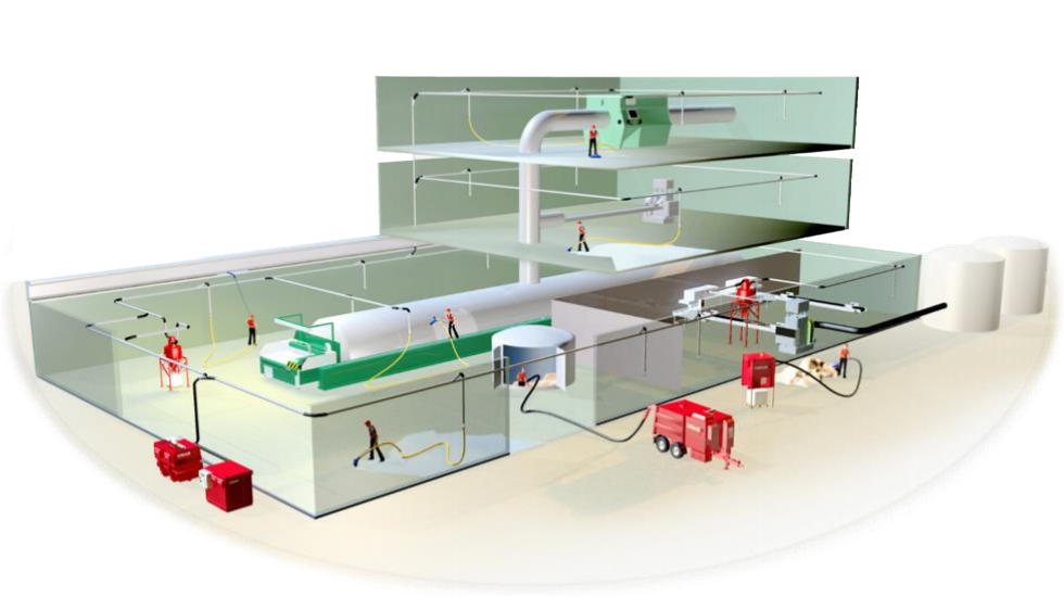 aspirateur centralisé